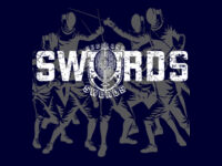 Swords and Fencers - Cloke Womens Performance T-shirt Design