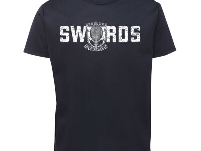 Swords Graphic - Podium Mens Poly Tee Thumbnail