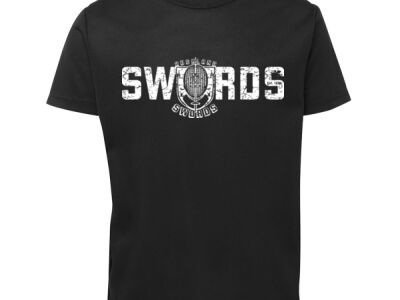 Swords Graphic - Podium Kids Poly Tee Thumbnail
