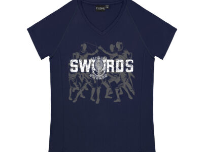 Swords and Fencers - Cloke Womens Performance T-shirt Thumbnail