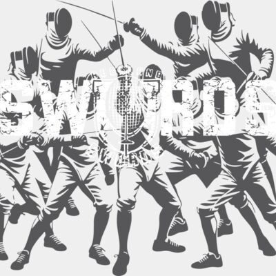 lots of fencers Print 01 Thumbnail